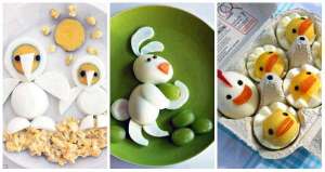 20 idées originales de décoration d’œufs durs