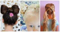 13 Tutos de coiffures faciles pour petites filles