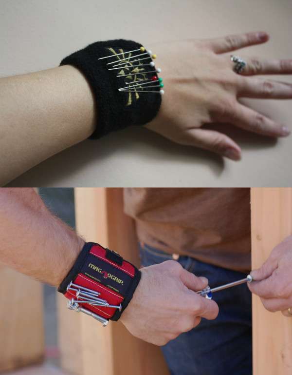 Un bracelet magnétique pour le bricolage ou la couture