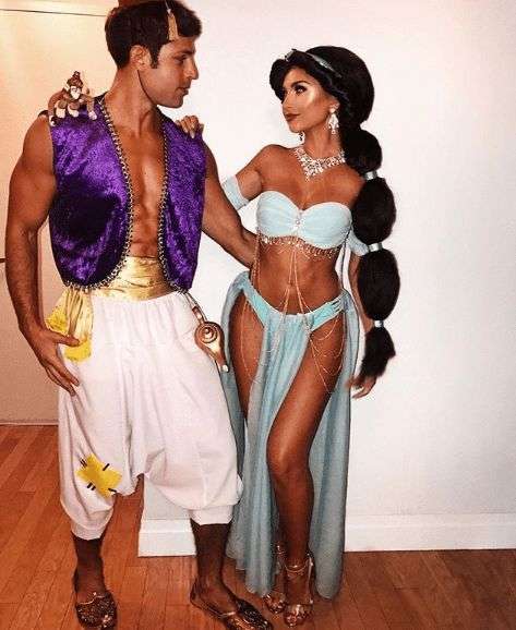 Princesse Jasmine et Aladin s'ils existaient en vrai