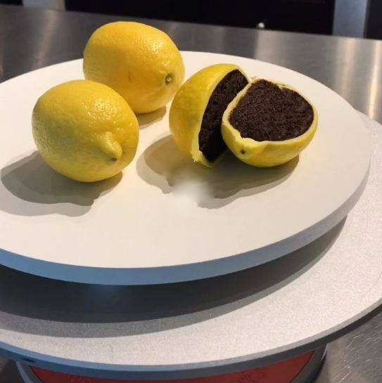 Votre gâteau en forme de citrons presque réels
