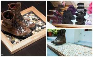 10 idées de bac à chaussures DIY pour votre entrée
