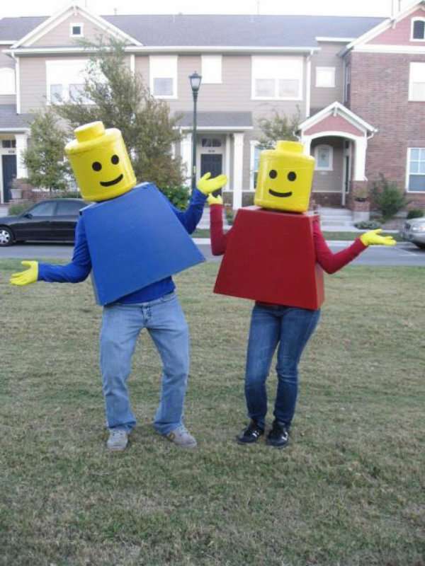 Monsieur et madame Lego