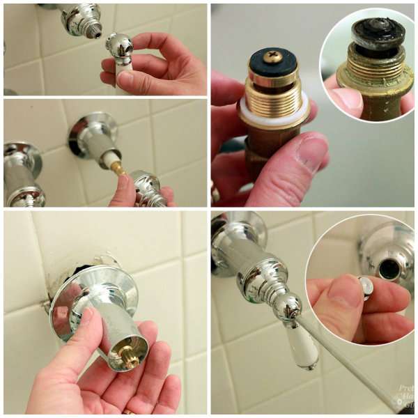Réparer une fuite de robinet