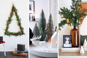 Spécial petits espaces : 9 Idées déco pour remplacer le sapin de Noël traditionnel