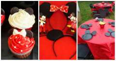 16 idées DIY pour organiser une fête Mickey ou Minnie Mouse