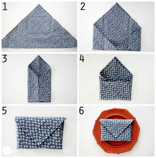 4 Folds For Easy Towels For Your Beautiful Holiday Table