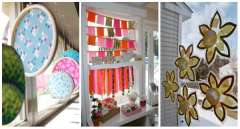 14 décorations de fenêtres pour un printemps en couleurs