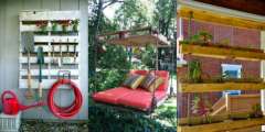 23 Projets originaux à faire avec des palettes pour le jardin