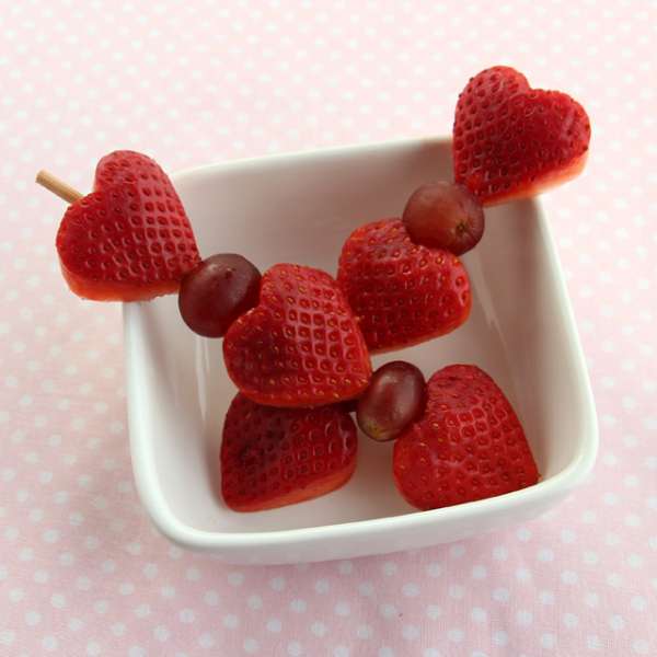 Cœurs de fraises