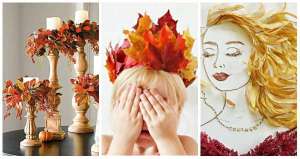15+ DIY magnifiques avec des feuilles d'automne