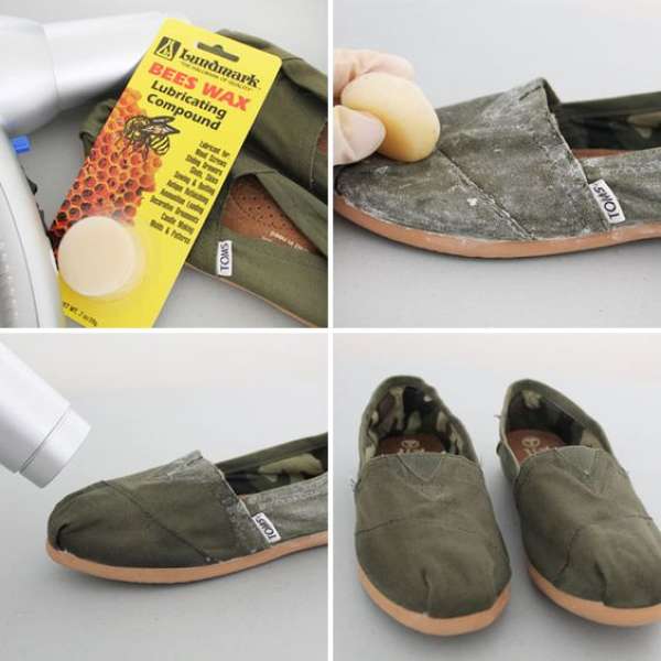 Rendre vos chaussures waterproof avec de la cire