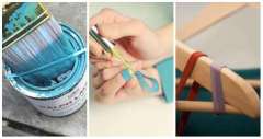 18 astuces pratiques à faire avec un élastique