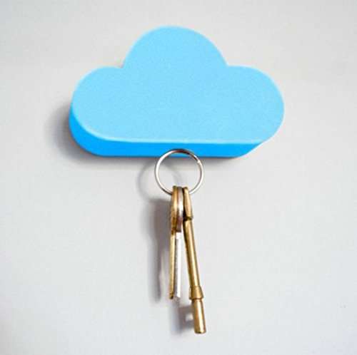 Un porte-clés magnétique en forme de nuage pour accrocher vos clés