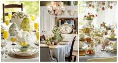 12 Décorations de table pour Pâques à faire soi-même