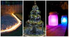 16 Idées lumineuses pour éclairer votre jardin différemment
