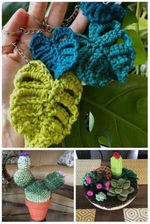 10+ idées originales de plantes en crochet