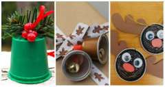 14 Décorations de Noël géniales à fabriquer avec des capsules de café