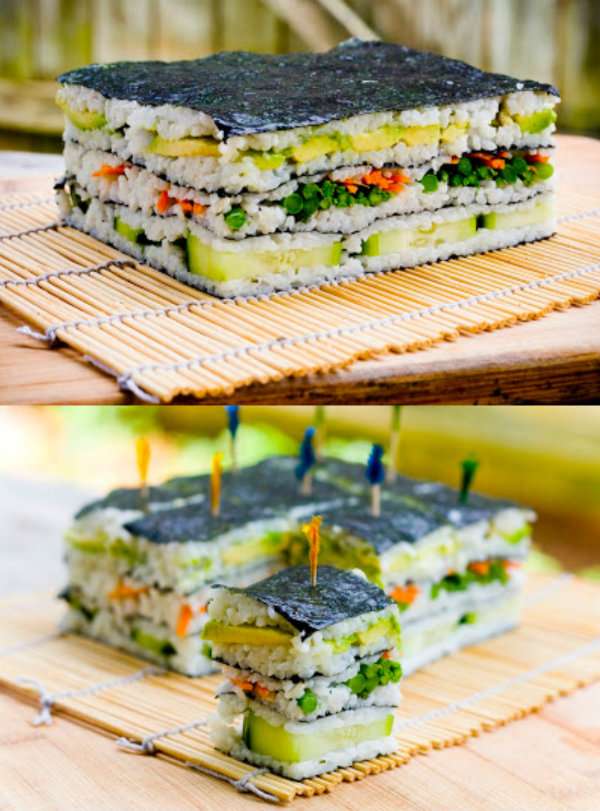 Sushi rectangle