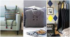 17 Merveilleuses décorations DIY à faire avec des vieux vêtements