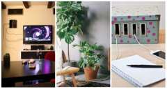 10 astuces géniales pour cacher les fils électriques qui traînent partout