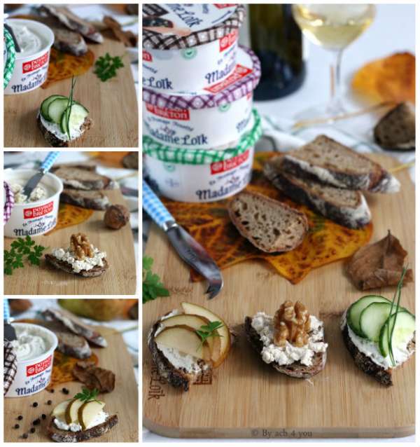 De délicieuses tartines salées sucrées