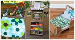 17 Idées de jouets en carton à fabriquer soi-même