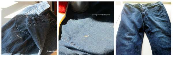 Enlever de la peinture au latex sur un jeans
