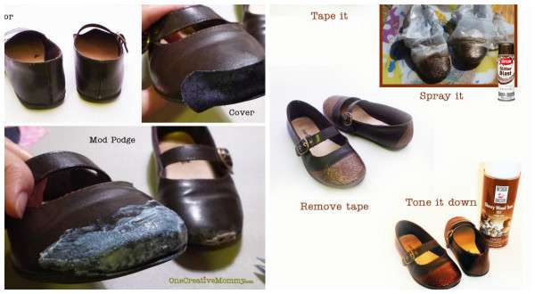 Réparer le cuir usé des chaussures