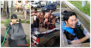 15 Idées loufoques de piscines DIY