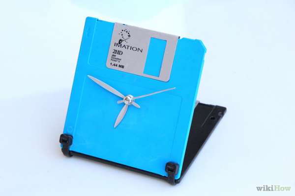 Horloge disquette