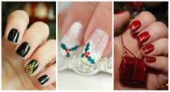 12 Nail arts pour un beau Noël jusqu'au bout des ongles