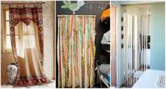 16 Idées déco de rideaux insolites