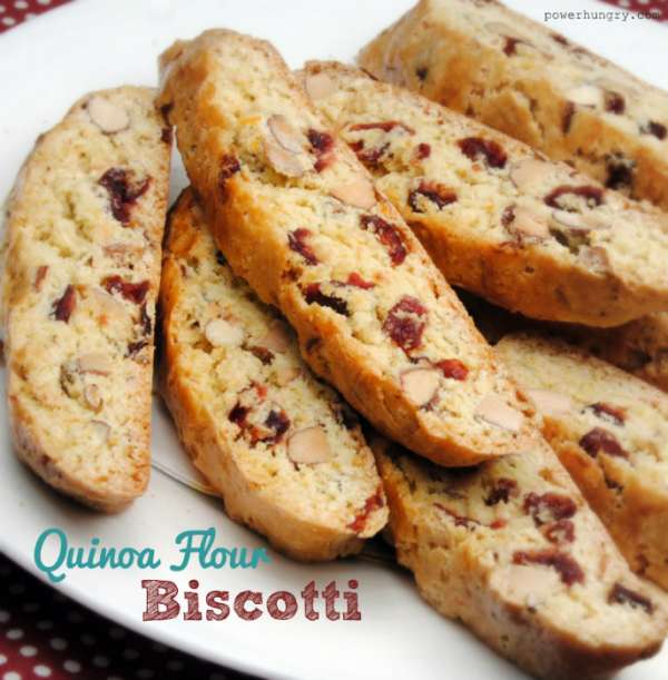 Biscotti amandes cranberry à la farine de quinoa sans gluten