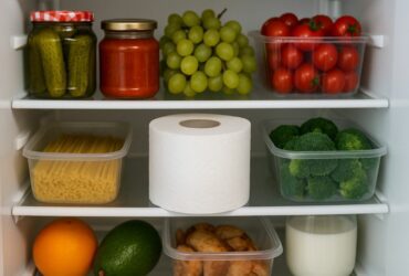 papier toilette réfrigerateur