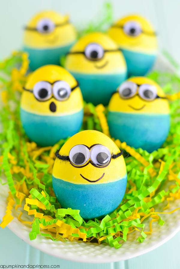 Oeufs de Pâques les Minions