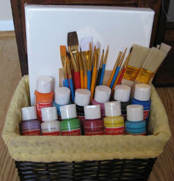 Kit cadeau pour artiste peintre