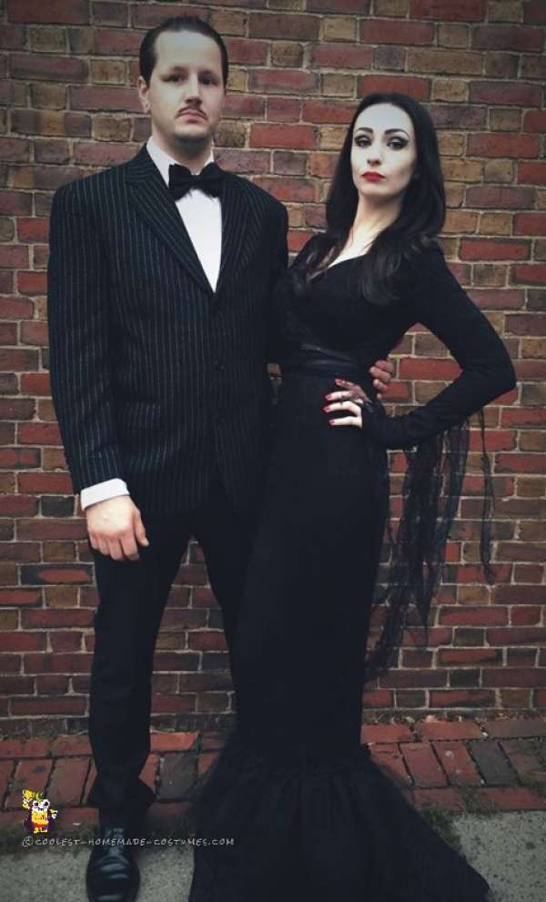 Morticia et Gomez Addams