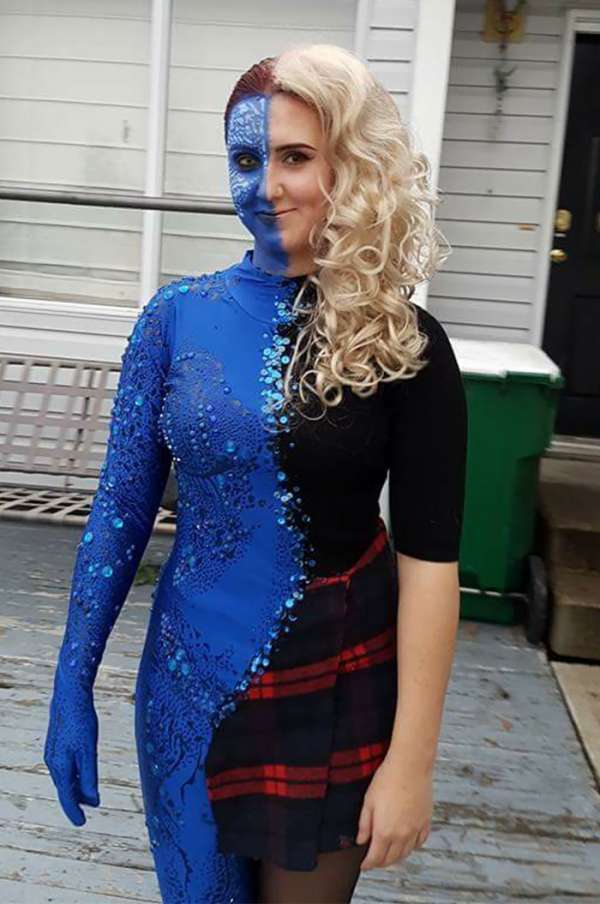 Costume de Mystique fantastique