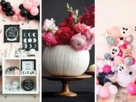 10 Idées de Décoration Halloween aux Tons Rose
