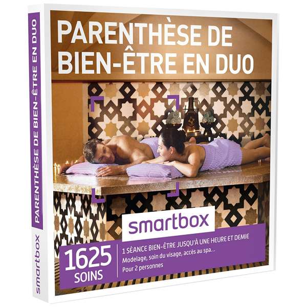 Un coffret Smartbox pour une heure et demi de bien-être en duo