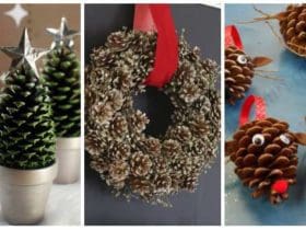 14 Décorations DIY avec Pommes de Pin pour un Noël Festif