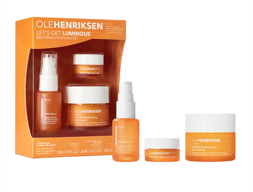 Coffret de soins illuminateurs à la vitamine C