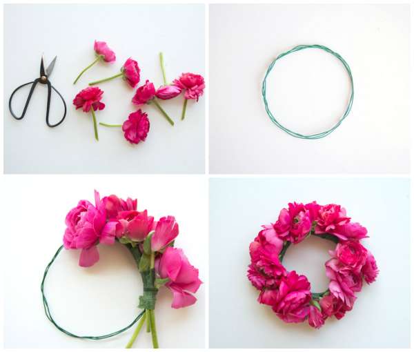 Bracelet de fleurs