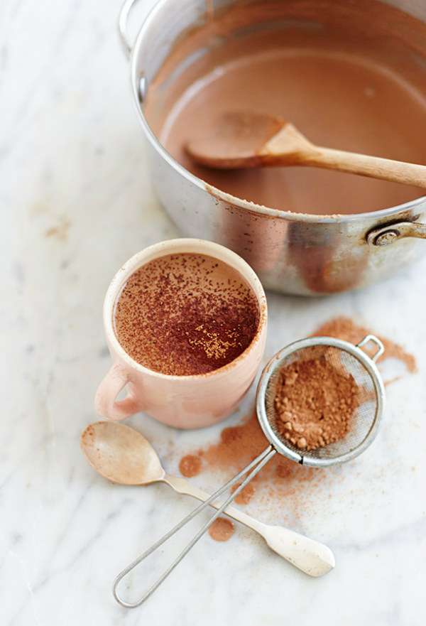 Chocolat chaud gourmand et bon pour la santé