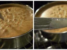 Vérifier la cuisson d’un gâteau