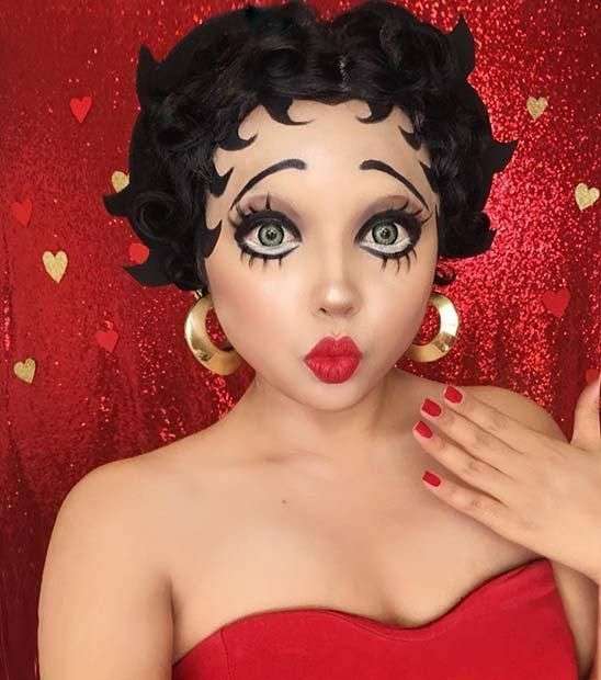 Bettyboop : avec du rouge, ça bouge