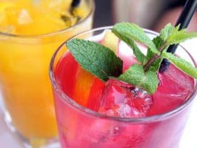 Boissons énergétiques naturelles faites maison