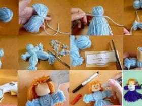 Une poupée avec 3 fois rien