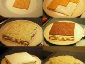 Gâteau courant d'air au lait